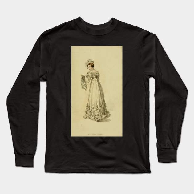 Old English Fashion - VIntage 56 Long Sleeve T-Shirt by LisaLiza